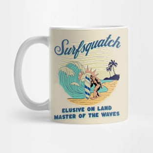 Surfsquatch - Elusive on Land, Master of the Waves Mug